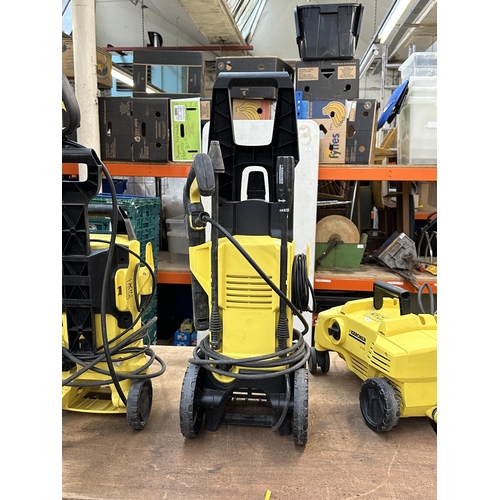 955 - A Karcher K3 electric pressure washer