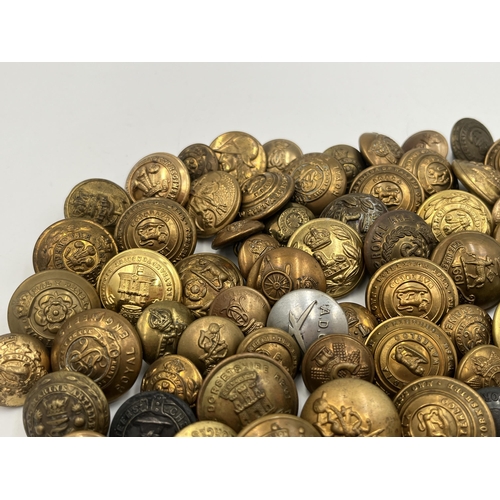 2146 - A collection of military buttons