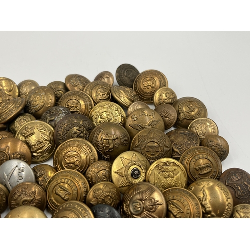 2146 - A collection of military buttons