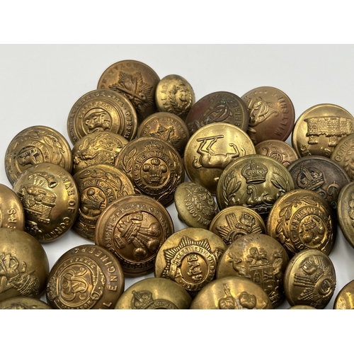 2147 - A collection of military buttons