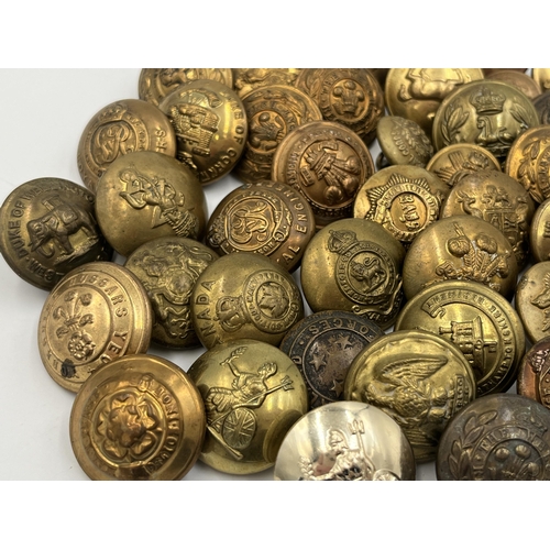 2147 - A collection of military buttons