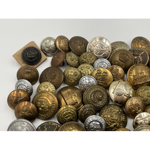 2148 - A collection of military buttons