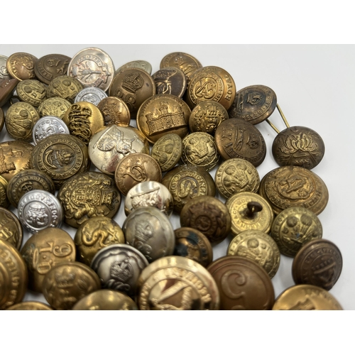 2148 - A collection of military buttons