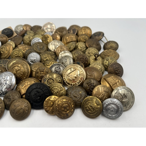 2148 - A collection of military buttons