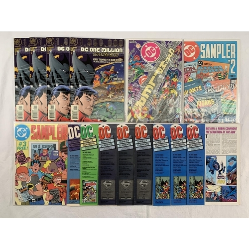 2182 - Twenty Five DC Comics. Includes DC One Million Special 80-Page Giant Aug '99 (4 copies) DC Sampler (... 