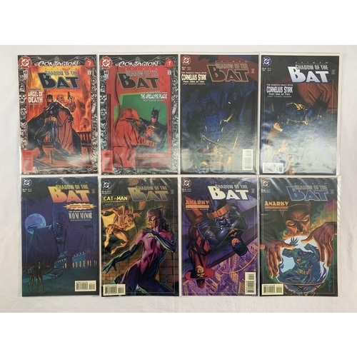 2172 - Fifty Eight DC Comics. Includes Shadow of the Batman (1985-1986) #1 to #5 and Shadow of the Bat (199... 