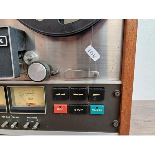 693 - A late 1970s TEAC A-2300SX solid state three-head reel-to-reel tape recorder - made in Japan