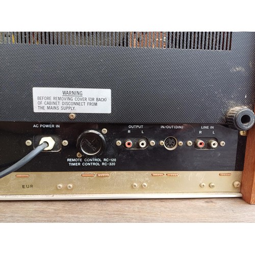 693 - A late 1970s TEAC A-2300SX solid state three-head reel-to-reel tape recorder - made in Japan