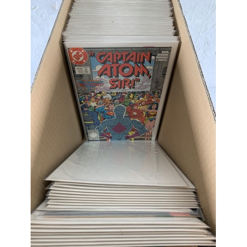 2324 - Eighty Nine DC Comics. Various years and titles includes Captain Atom (Vol.3) #1 (2 copies) #2 (2 co... 