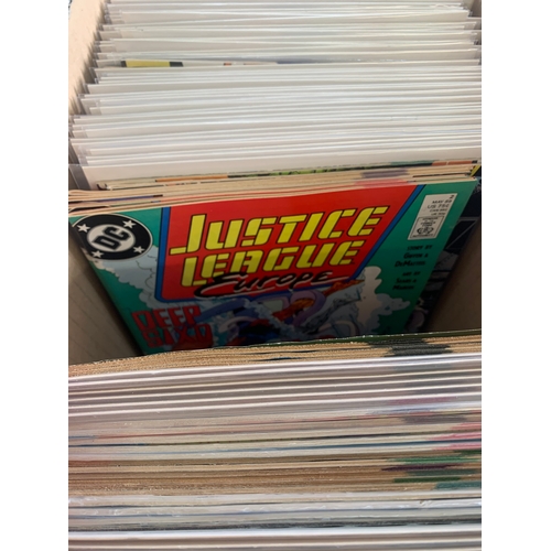 2330 - Approx. One Hundred and Sixty DC Comics. Various years and titles includes Justice League Europe #1 ... 