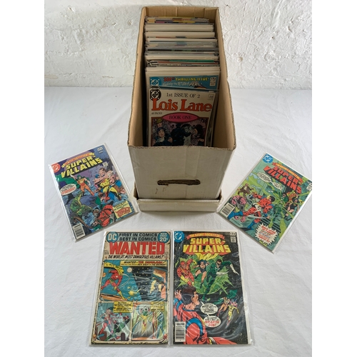 2334 - Approx. One Hundred DC Comics. Various years and titles includes Wanted: The World's Most Dangerous ... 