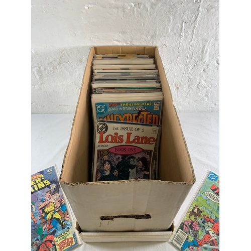 2334 - Approx. One Hundred DC Comics. Various years and titles includes Wanted: The World's Most Dangerous ... 