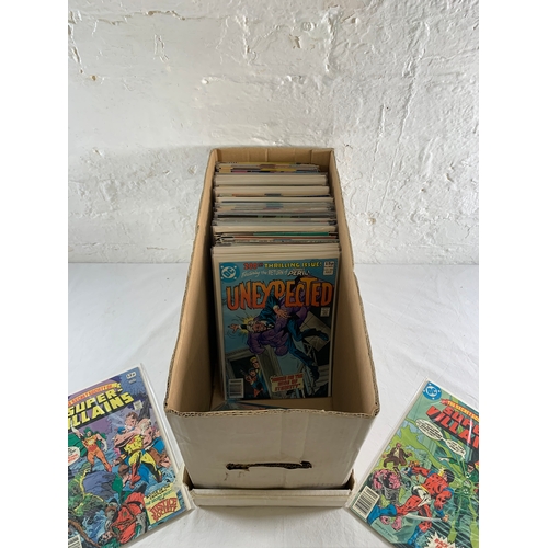 2334 - Approx. One Hundred DC Comics. Various years and titles includes Wanted: The World's Most Dangerous ... 