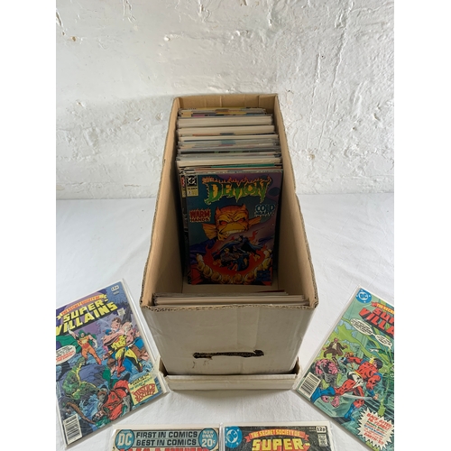 2334 - Approx. One Hundred DC Comics. Various years and titles includes Wanted: The World's Most Dangerous ... 