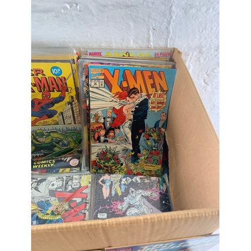 2337 - Approx. One Hundred and Sixty Marvel Comics. Various years and titles includes The West Coast Avenge... 