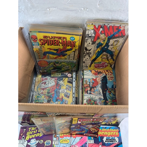 2337 - Approx. One Hundred and Sixty Marvel Comics. Various years and titles includes The West Coast Avenge... 