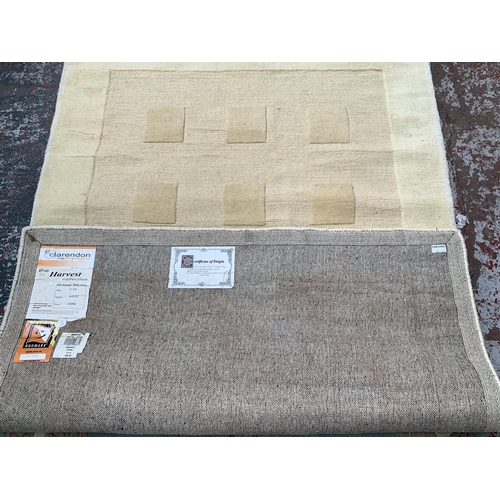 243A - A Clarendon Rug Innovations The Harvest Collection 100% wool pile rug made in India - approx. 6ft x ... 