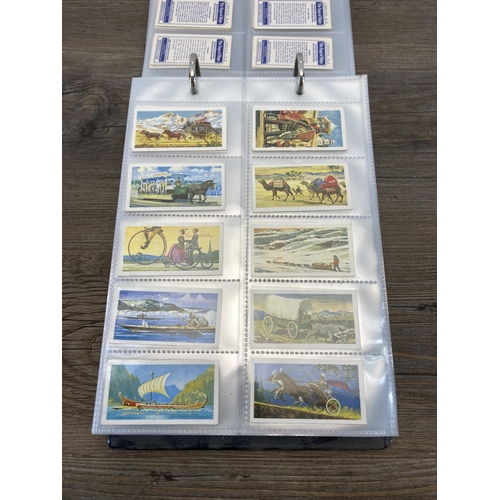 483 - An album containing a collection of Brooke Bond Tea picture cards