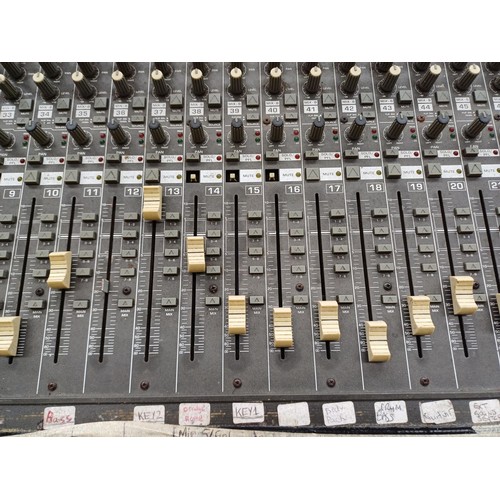 751 - A Berhringer Eurodesk 48/24 channel, dual input, eight-bus mixing console