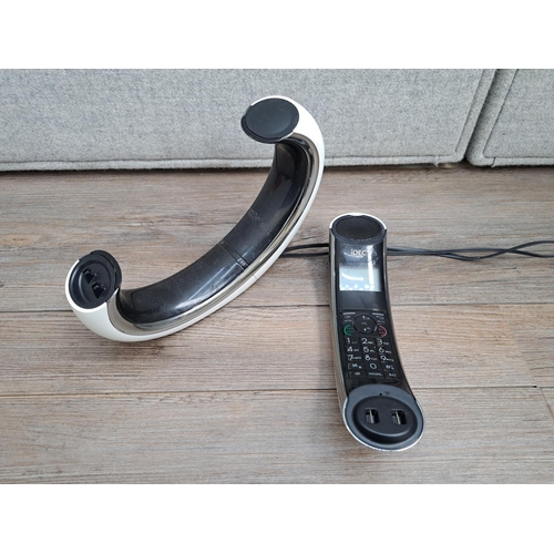 772 - Two iDect landline telephones, one Carrera Classic with caller display and speakerphone and one Ecli... 