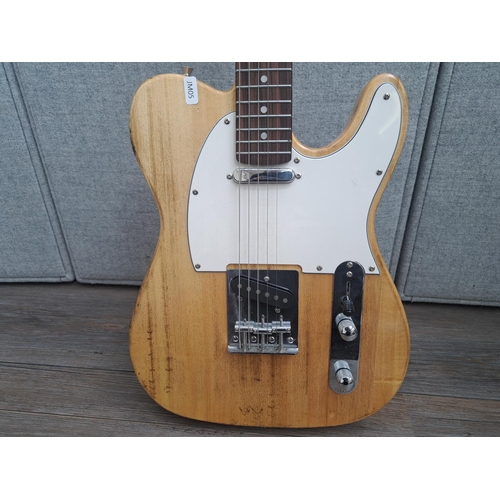 758 - A Telecaster style electric guitar