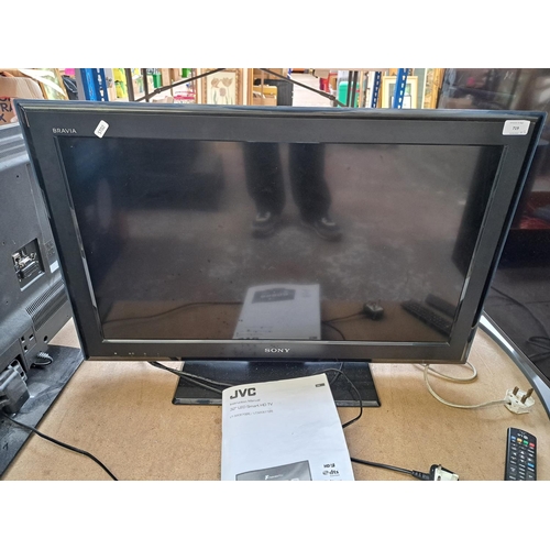 719 - Two TVs, one Sony KDL-32S5500 32