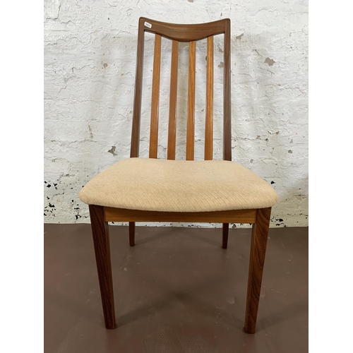 71 - Four mid 20th century G Plan Fresco teak dining chairs