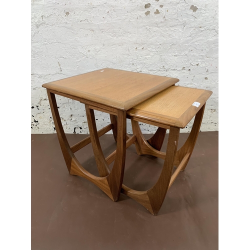 72 - A mid 20th century G Plan Astro teak nest of tables