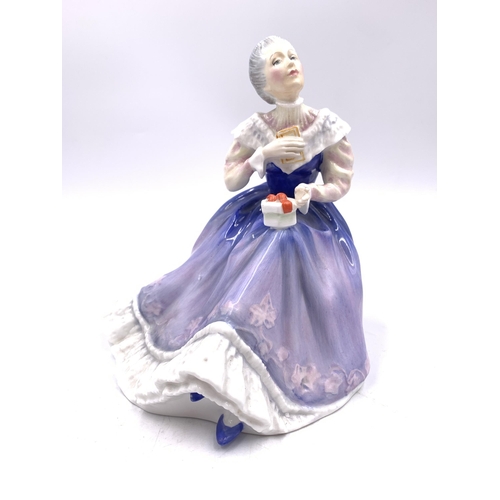 321 - Two Royal Doulton figurines, Happy Anniversary HN3097 and Ivy HN1768