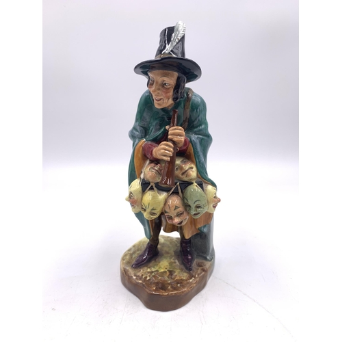 328 - Two Royal Doulton figurines, The Mask Seller HN2103 and Jean HN3757