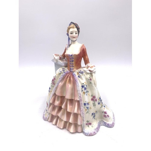 351 - Three Royal Doulton figurines, one Marie HN1370 and two Eleanor, HN 1753 and HN1754