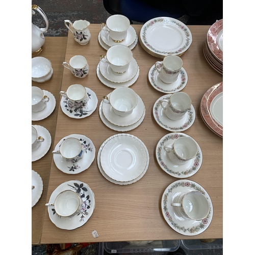 353 - A collection of Royal Albert bone china to include four Queen's Messenger cups and saucers, three Va... 