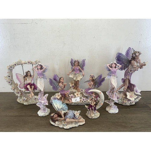 369 - Seven Regency Fairy Fantasy resin figurines