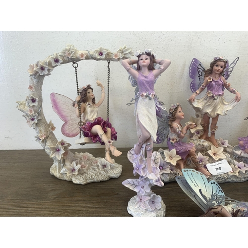 369 - Seven Regency Fairy Fantasy resin figurines