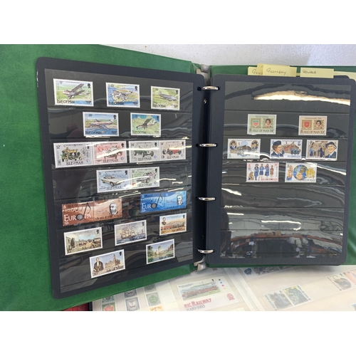 485 - Seven albums containing a collection of worldwide stamps