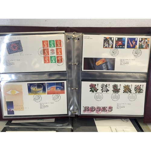 491 - Seven albums containing a large collection of first day covers