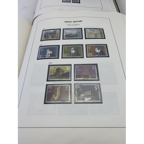 510 - Five albums containing a collection of Great British stamps