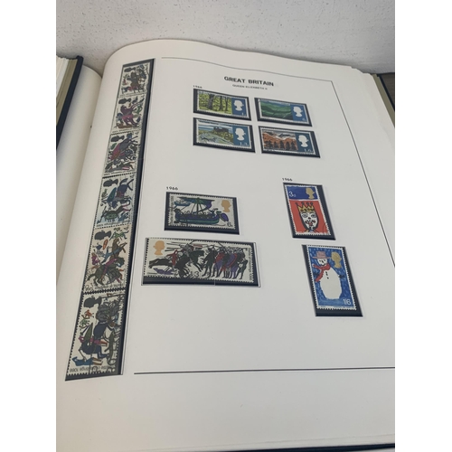 510 - Five albums containing a collection of Great British stamps