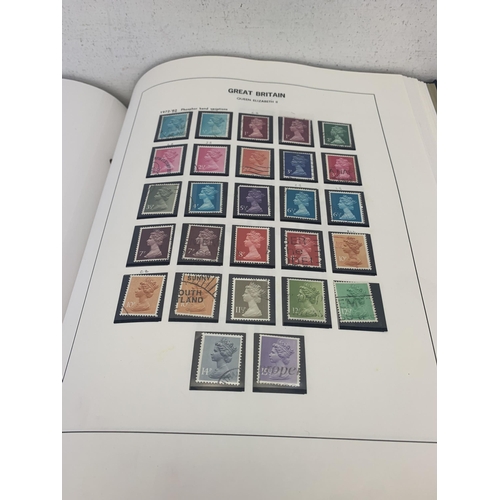 510 - Five albums containing a collection of Great British stamps