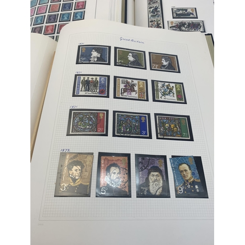 510 - Five albums containing a collection of Great British stamps