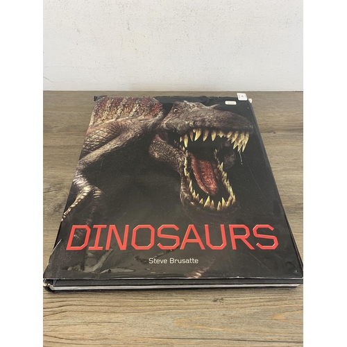 554 - A large hardback Dinosaurs book by Steve Brusatte - RRP £50.00