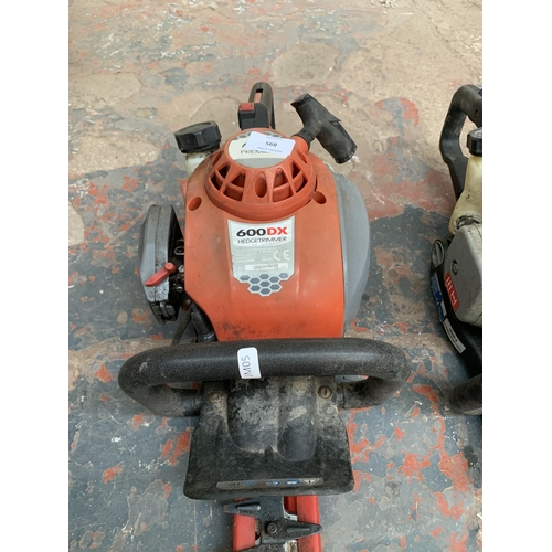 895 - Two petrol hedge trimmers, one Mac Allister MHTP245-2 and one Mito Premium 600DX