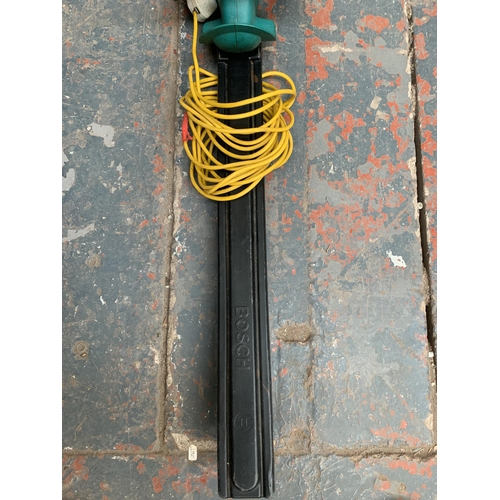 896 - A Bosch AHS55-24S electric hedge trimmer