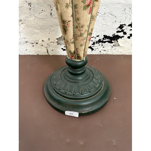 615 - A Victorian style umbrella shaped stick stand - approx. 99cm high