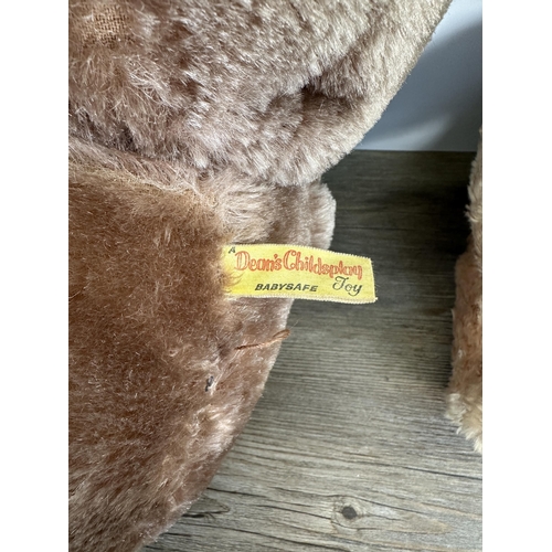 459 - Two vintage articulated teddy bears to include Dean's Childsplay and one other - largest approx. 60c... 