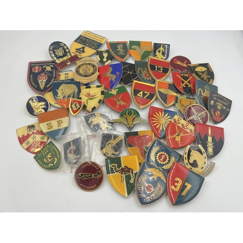 2158 - A collection of South African military badges