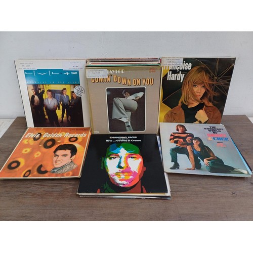 731 - A collection of LP vinyl records to include Debbie Taylor 'Comin' Down On You', Crusaders, Otis Redd... 