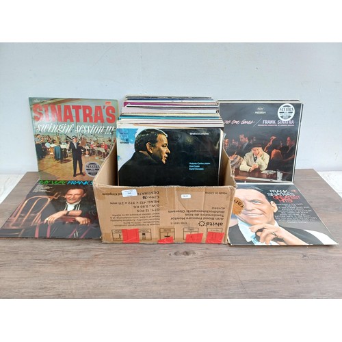 733 - A collection of LP vinyl records to include Dick Haymes, Paul McCartney & Wings, a large quantity of... 