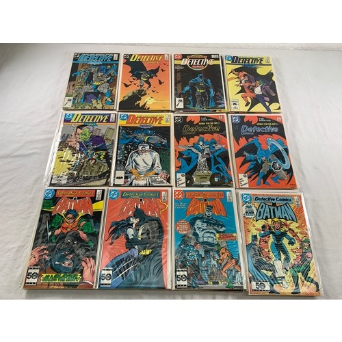 2311 - Approx. One Hundred DC Comics. Detective Comics (Vol.1) Includes #475 this issue was nominated for F... 