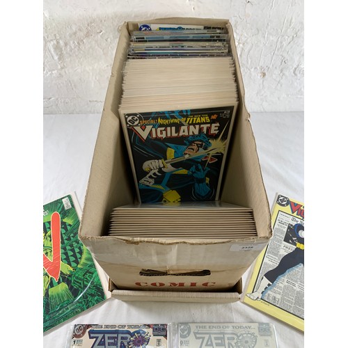 2328 - Approx. One Hundred and Twenty DC Comics. Various years and titles includes Vigilante (Vol.1) #1 to ... 